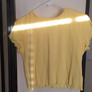 Yellow basics by pac sun shirt